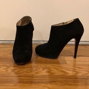 Suede Christian Louboutin Bootie